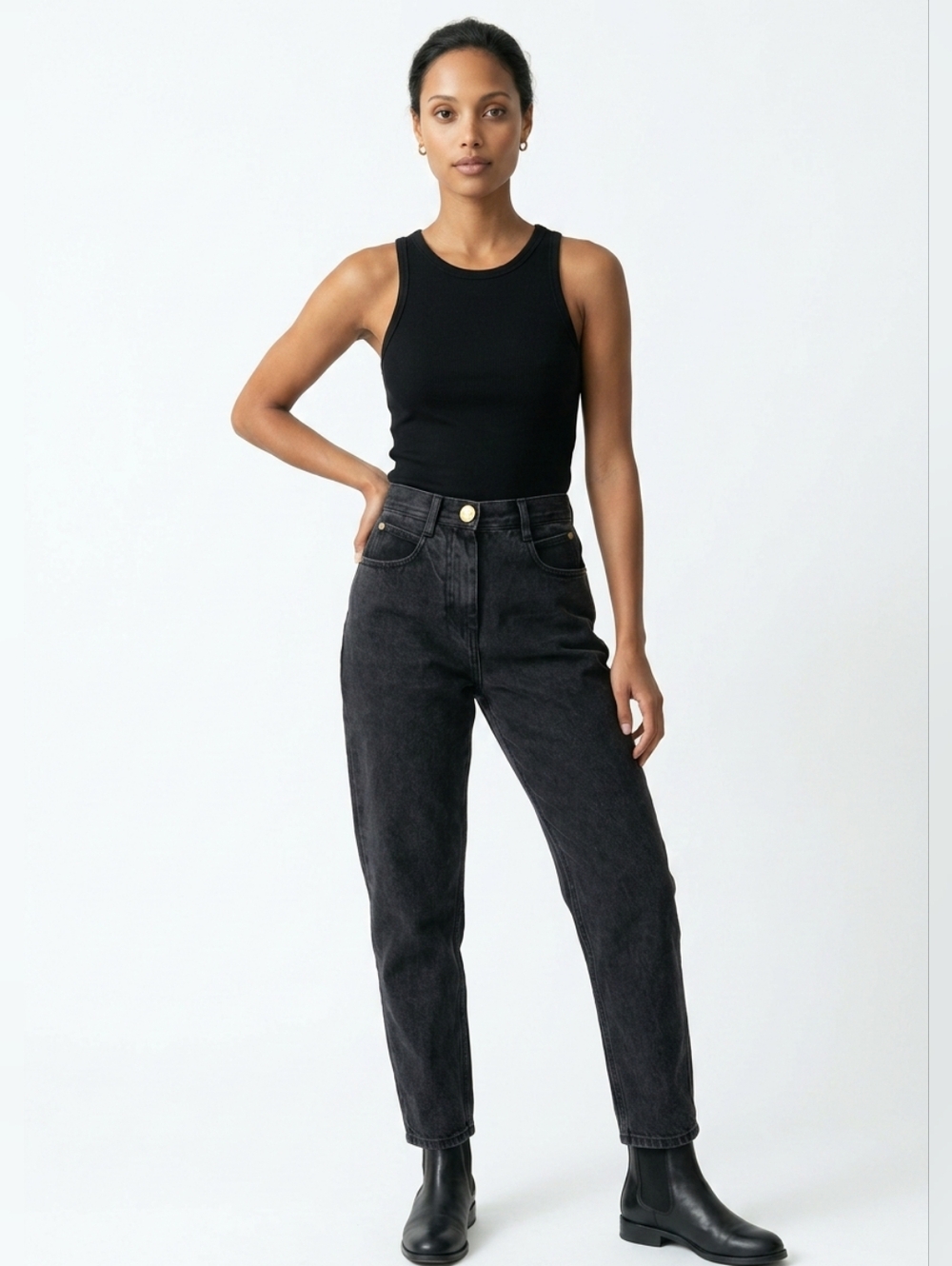 Vintage Balmain High Waisted Jeans